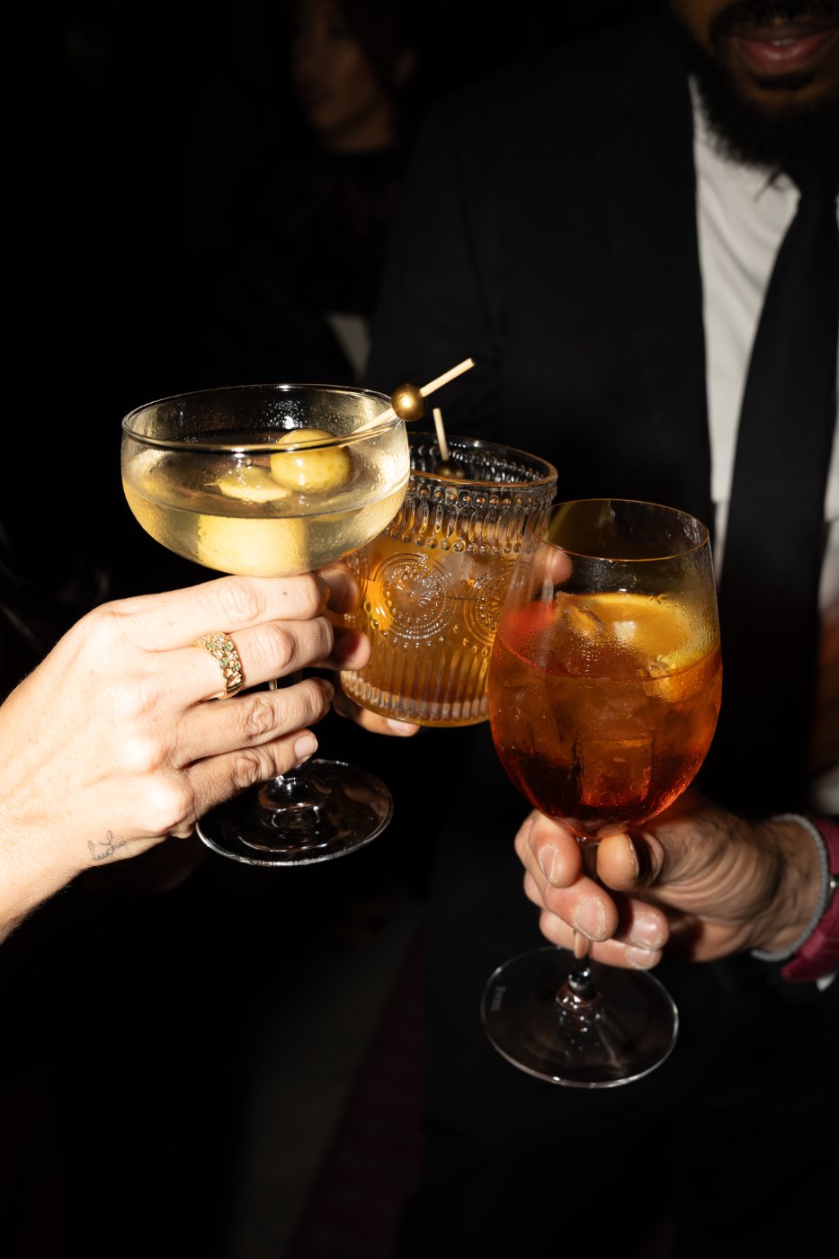 A toast with Berly World partners